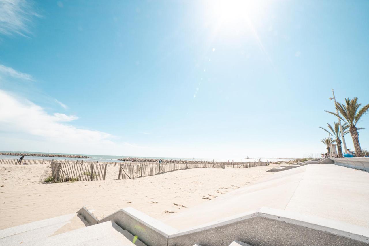 Le Majestic Residence Le Mind Vue Mer Exceptionnelle Grande Terrasse Privee Piscine Partagee Sur Le Toit Hyper Centre ラ・グランド・モット エクステリア 写真