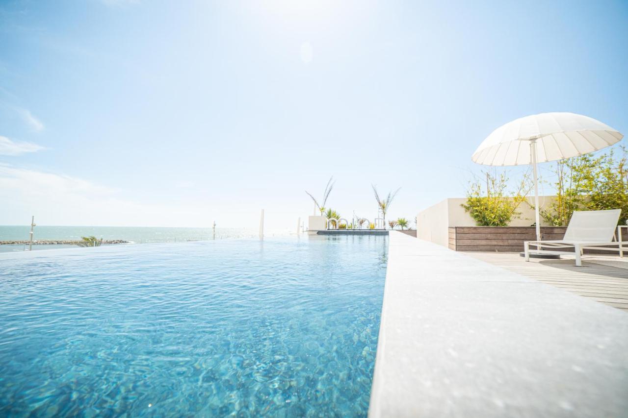 Le Majestic Residence Le Mind Vue Mer Exceptionnelle Grande Terrasse Privee Piscine Partagee Sur Le Toit Hyper Centre ラ・グランド・モット エクステリア 写真