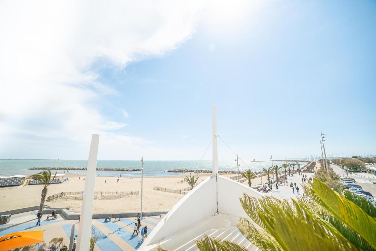 Le Majestic Residence Le Mind Vue Mer Exceptionnelle Grande Terrasse Privee Piscine Partagee Sur Le Toit Hyper Centre ラ・グランド・モット エクステリア 写真