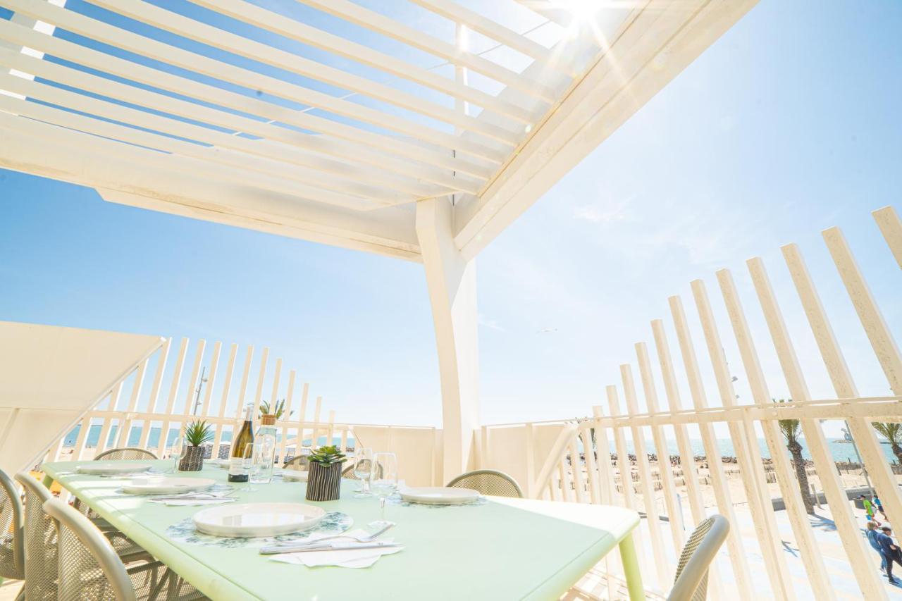 Le Majestic Residence Le Mind Vue Mer Exceptionnelle Grande Terrasse Privee Piscine Partagee Sur Le Toit Hyper Centre ラ・グランド・モット エクステリア 写真