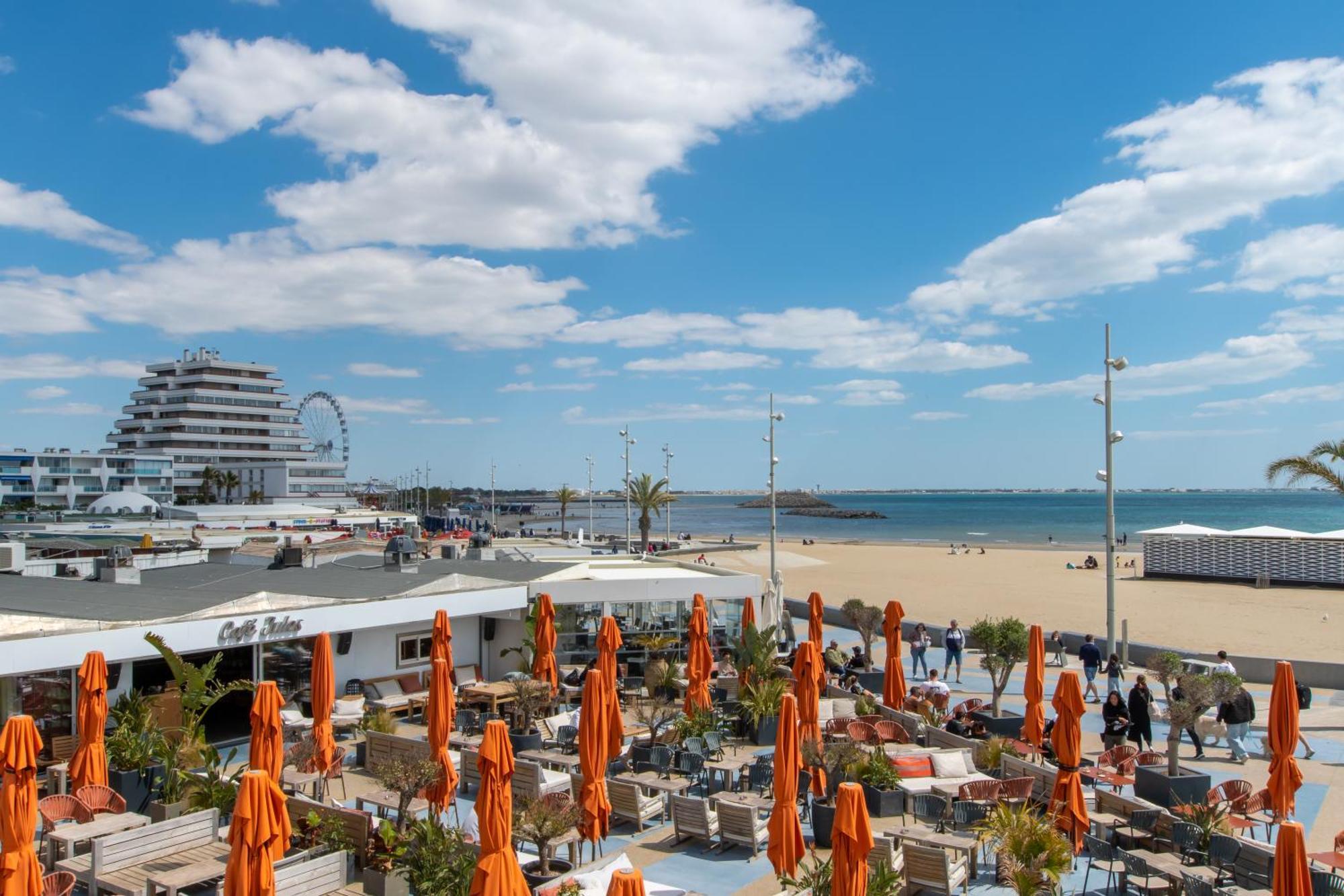 Le Majestic Residence Le Mind Vue Mer Exceptionnelle Grande Terrasse Privee Piscine Partagee Sur Le Toit Hyper Centre ラ・グランド・モット エクステリア 写真